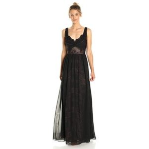 Vera Wang floor length lace gown